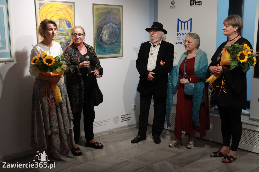 Fotorelacja: Wernisaż w ramach Festiwalu PO-MOSTY w MOK Zawiercie