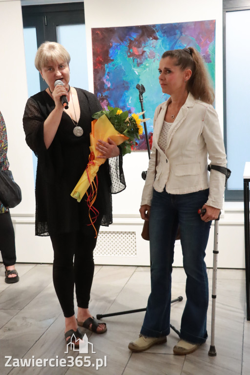 Fotorelacja: Wernisaż w ramach Festiwalu PO-MOSTY w MOK Zawiercie