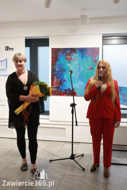 Fotorelacja: Wernisaż w ramach Festiwalu PO-MOSTY w MOK Zawiercie