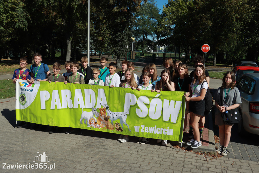 Fotorelacja: Parada psów w Zawierciu