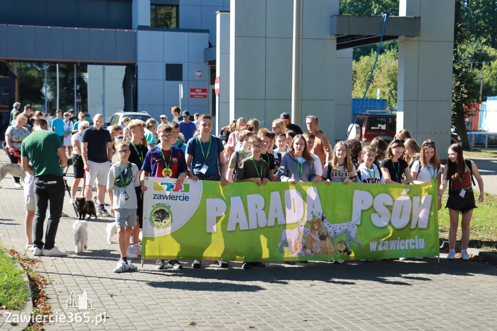 Fotorelacja: Parada psów w Zawierciu