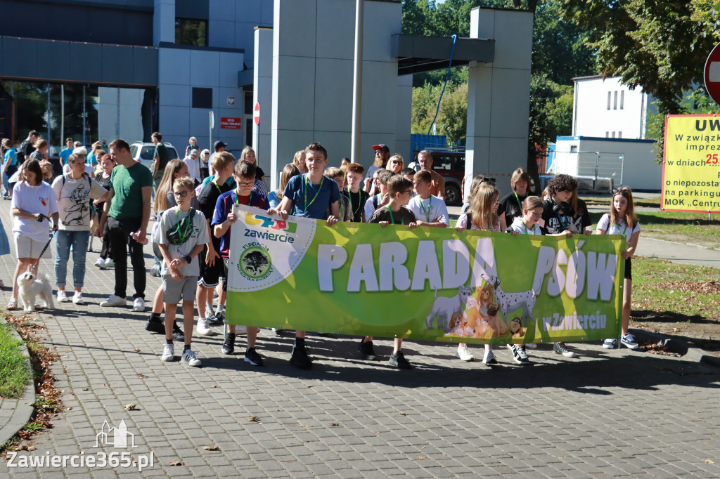 Fotorelacja: Parada psów w Zawierciu