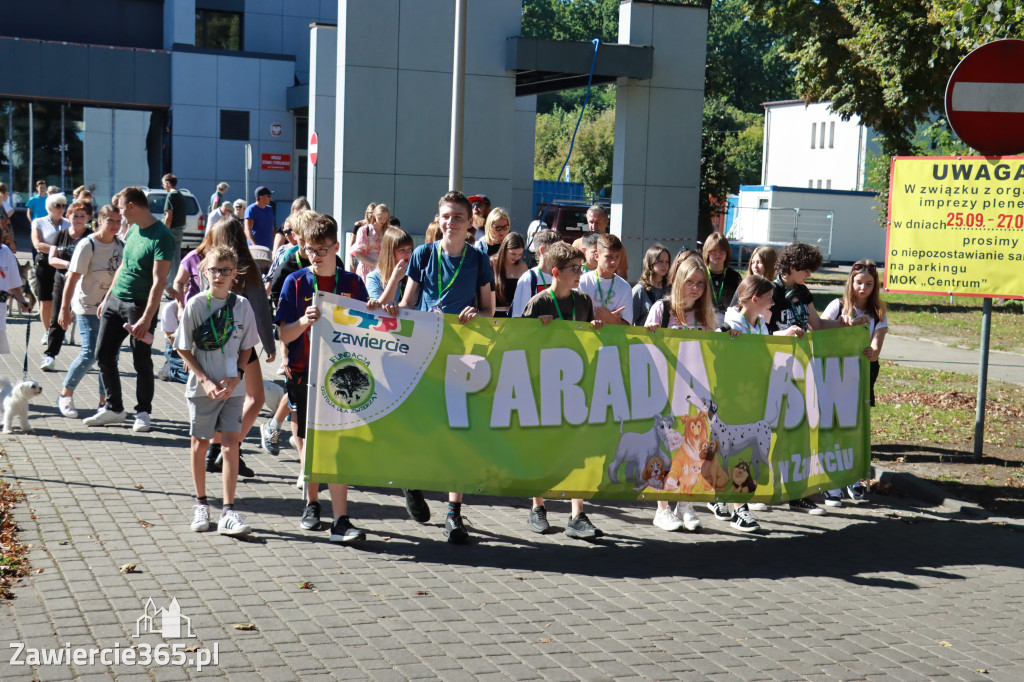Fotorelacja: Parada psów w Zawierciu