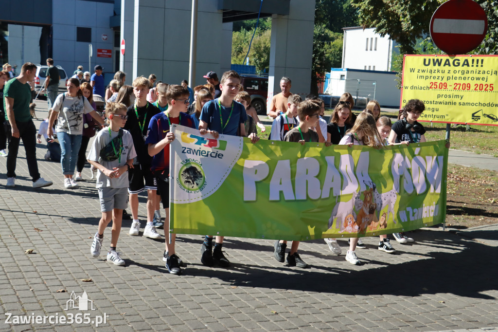 Fotorelacja: Parada psów w Zawierciu