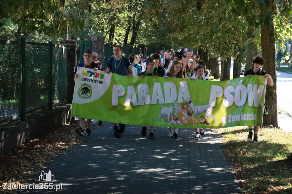 Fotorelacja: Parada psów w Zawierciu