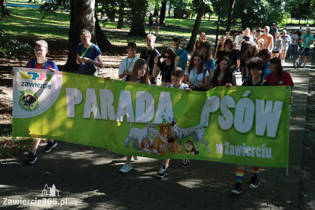 Fotorelacja: Parada psów w Zawierciu
