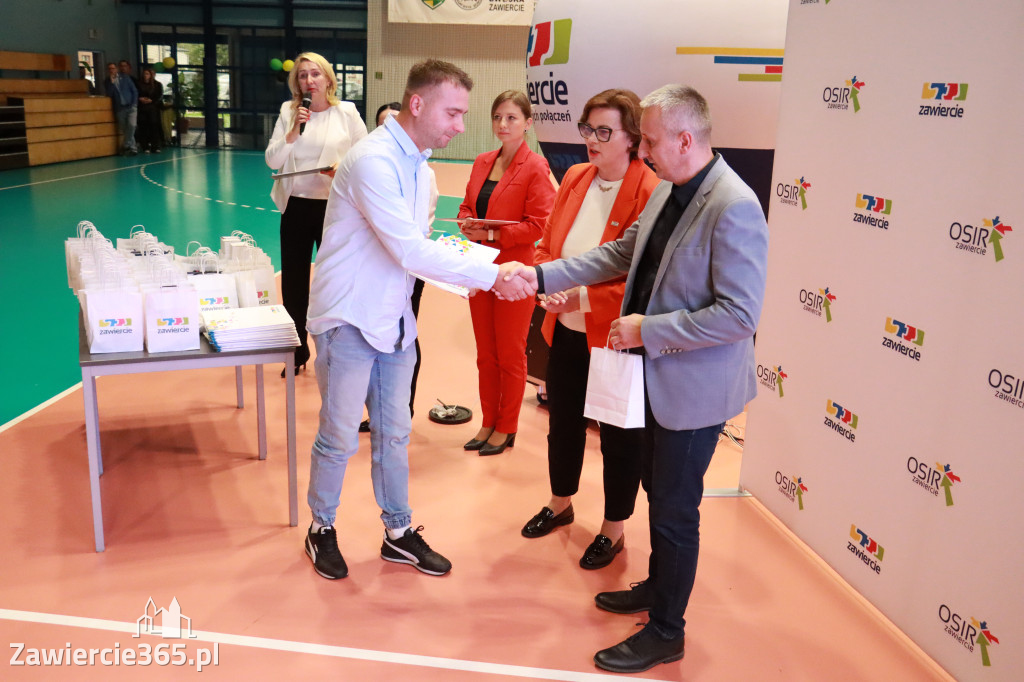 Fotorelacja: Nagrody Prezydent Anny Nemś za wysokie wyniki sportowe