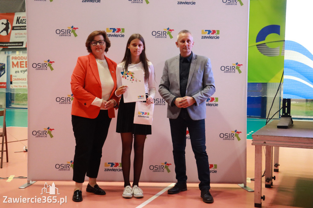 Fotorelacja: Nagrody Prezydent Anny Nemś za wysokie wyniki sportowe