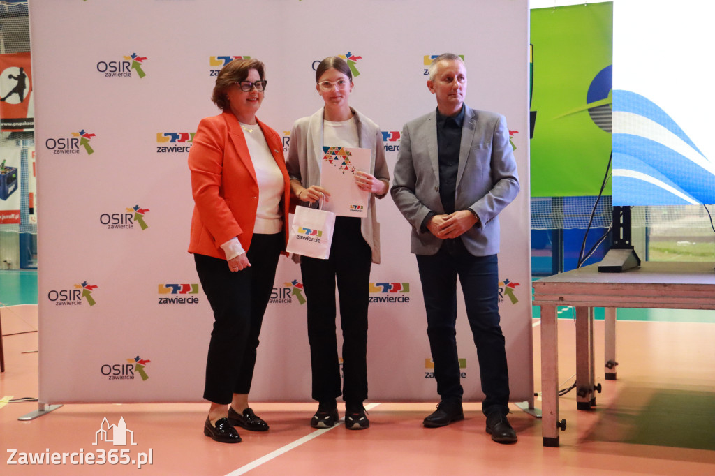 Fotorelacja: Nagrody Prezydent Anny Nemś za wysokie wyniki sportowe