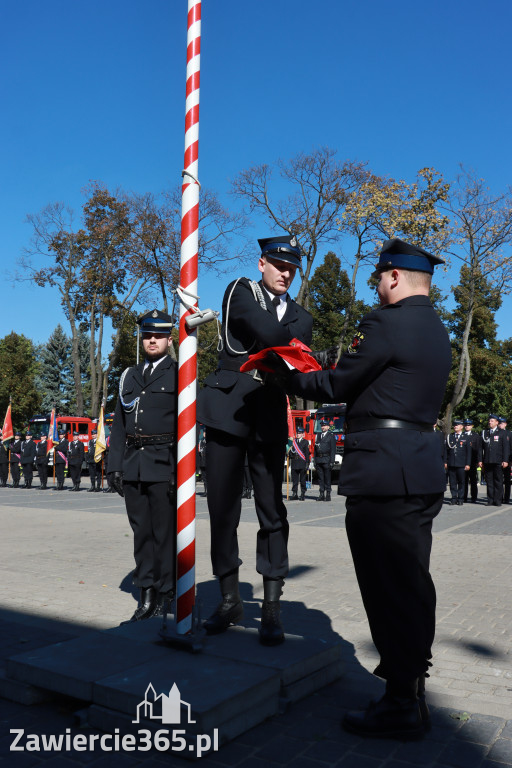 Fotorelacja I: Uroczystość NADANIA SZTANDARU i 50-lecie Zarządu Miejskiego ZOSP RP w Zawierciu
