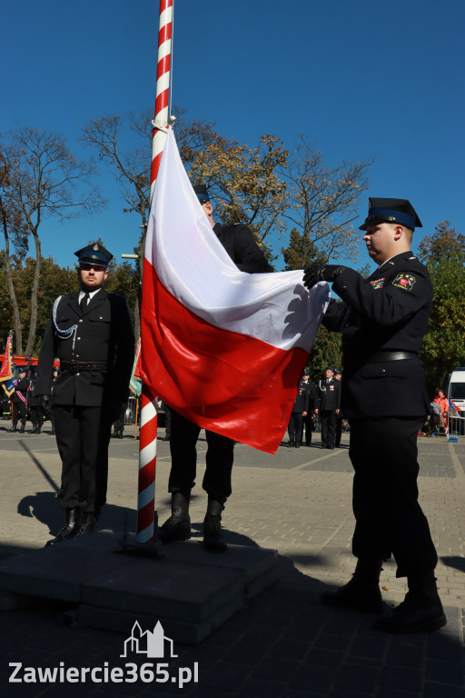 Fotorelacja I: Uroczystość NADANIA SZTANDARU i 50-lecie Zarządu Miejskiego ZOSP RP w Zawierciu