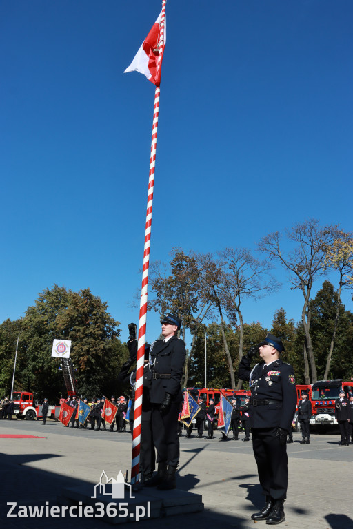 Fotorelacja I: Uroczystość NADANIA SZTANDARU i 50-lecie Zarządu Miejskiego ZOSP RP w Zawierciu