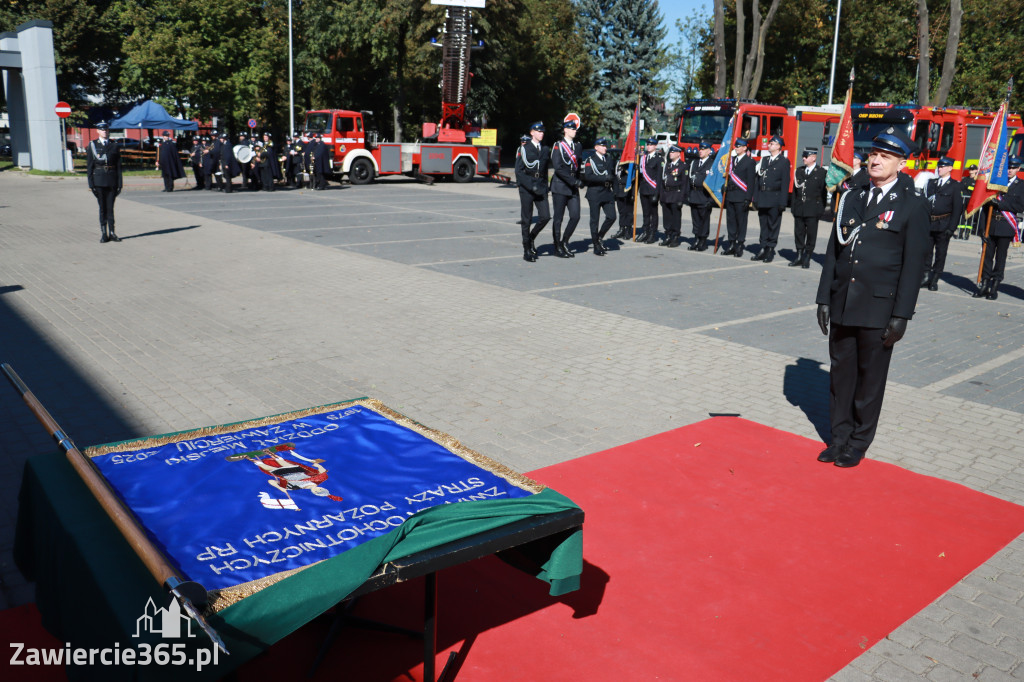 Fotorelacja I: Uroczystość NADANIA SZTANDARU i 50-lecie Zarządu Miejskiego ZOSP RP w Zawierciu