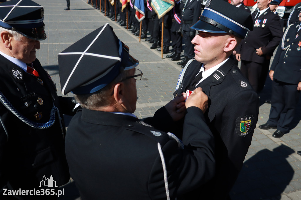Fotorelacja II: Uroczystość NADANIA SZTANDARU i 50-lecie Zarządu Miejskiego ZOSP RP w Zawierciu