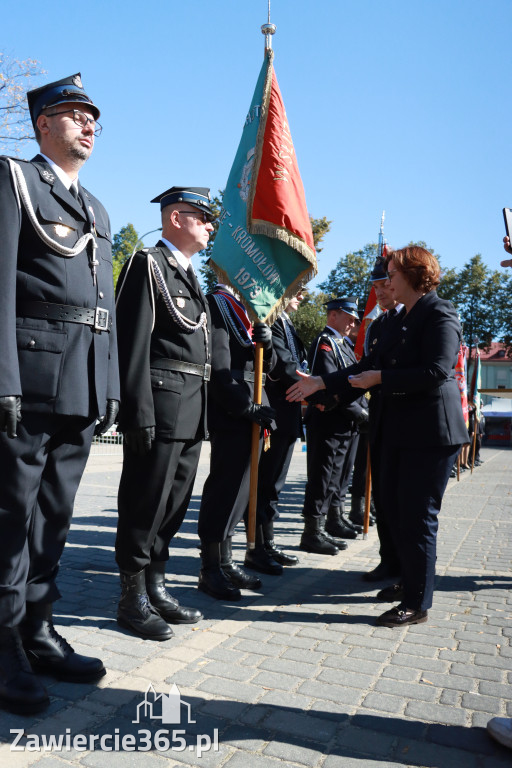 Fotorelacja II: Uroczystość NADANIA SZTANDARU i 50-lecie Zarządu Miejskiego ZOSP RP w Zawierciu
