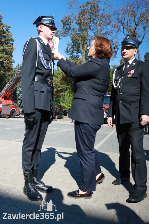 Fotorelacja II: Uroczystość NADANIA SZTANDARU i 50-lecie Zarządu Miejskiego ZOSP RP w Zawierciu