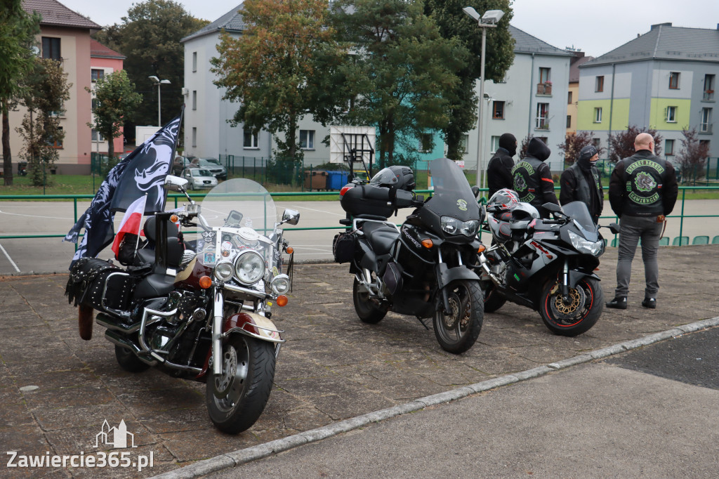 Fotorelacja: Jurajskie zakończenie sezonu motocyklistów w Zawierciu