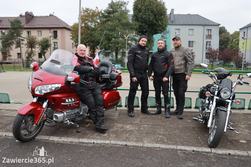 Fotorelacja: Jurajskie zakończenie sezonu motocyklistów w Zawierciu