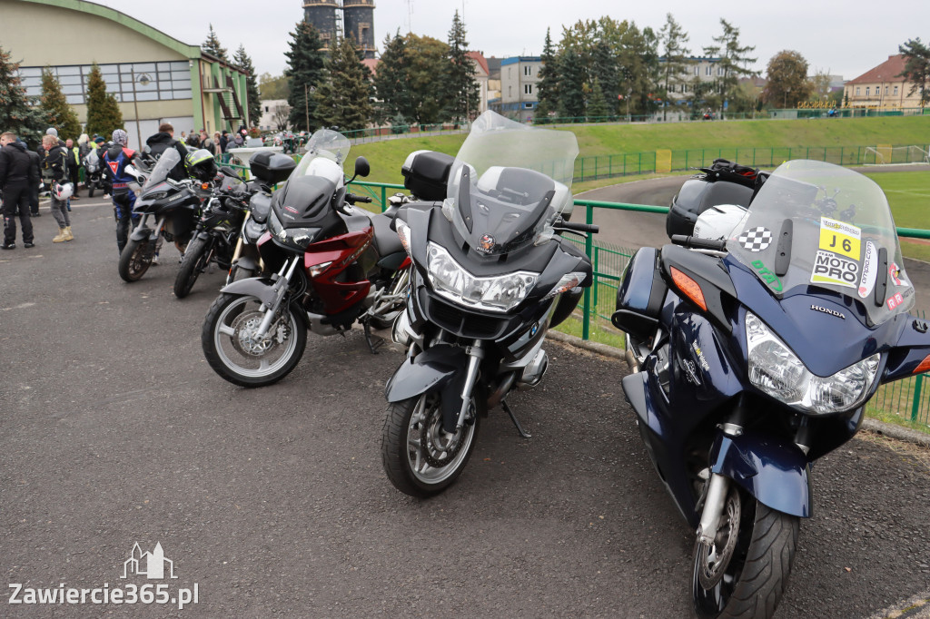 Fotorelacja: Jurajskie zakończenie sezonu motocyklistów w Zawierciu