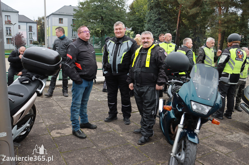 Fotorelacja: Jurajskie zakończenie sezonu motocyklistów w Zawierciu
