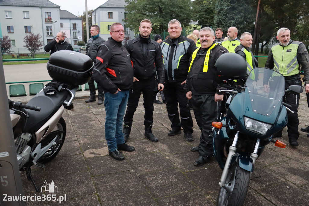 Fotorelacja: Jurajskie zakończenie sezonu motocyklistów w Zawierciu
