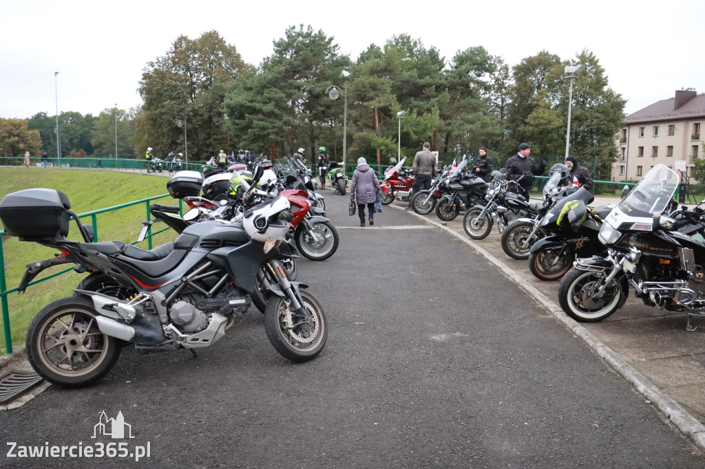Fotorelacja: Jurajskie zakończenie sezonu motocyklistów w Zawierciu
