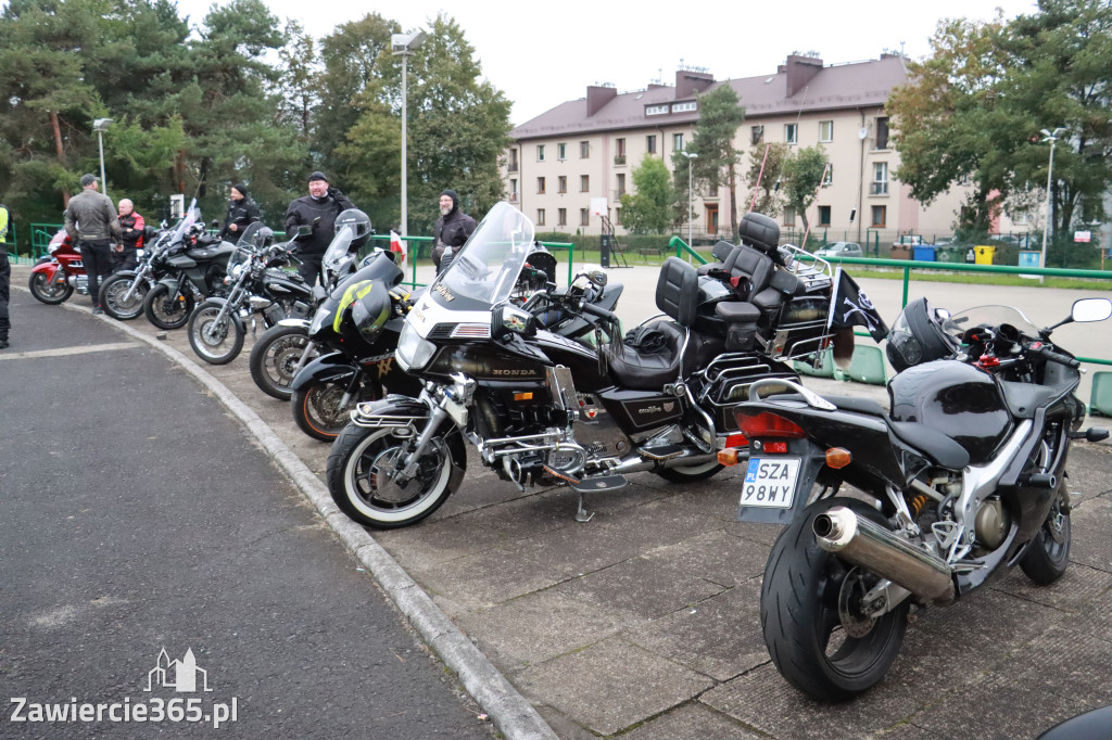 Fotorelacja: Jurajskie zakończenie sezonu motocyklistów w Zawierciu