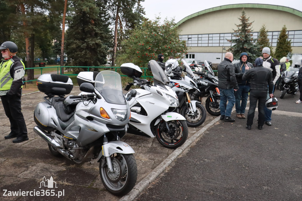 Fotorelacja: Jurajskie zakończenie sezonu motocyklistów w Zawierciu