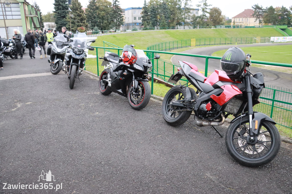 Fotorelacja: Jurajskie zakończenie sezonu motocyklistów w Zawierciu