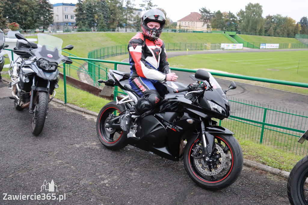 Fotorelacja: Jurajskie zakończenie sezonu motocyklistów w Zawierciu