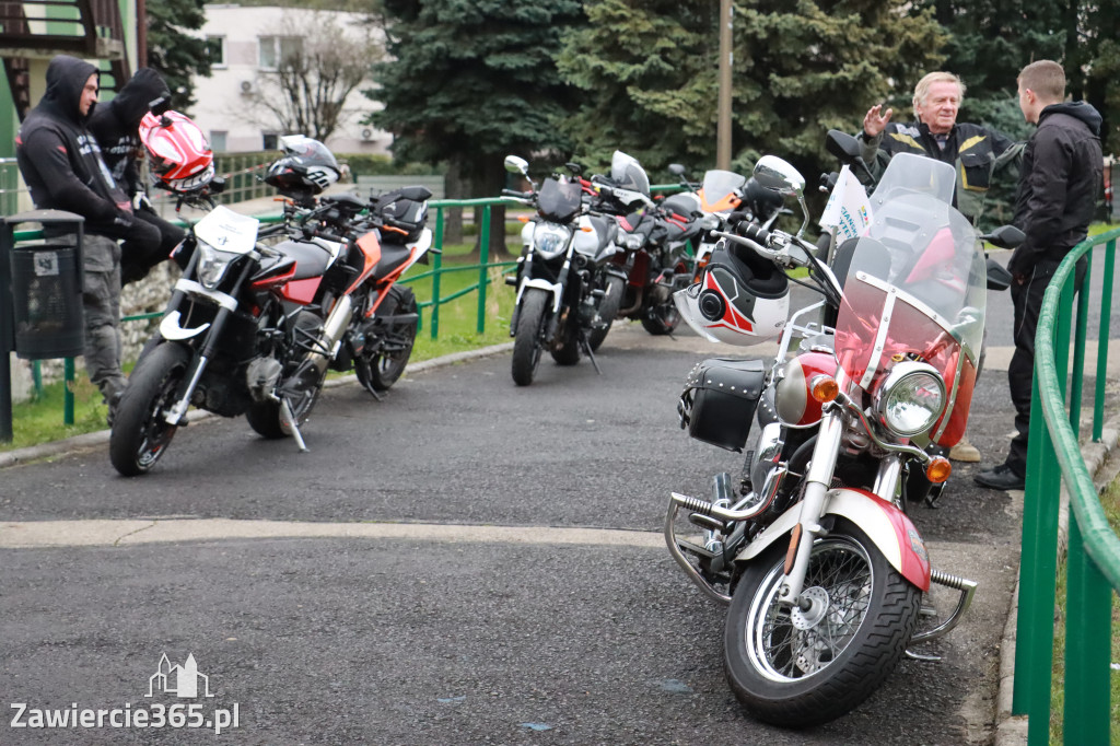 Fotorelacja: Jurajskie zakończenie sezonu motocyklistów w Zawierciu