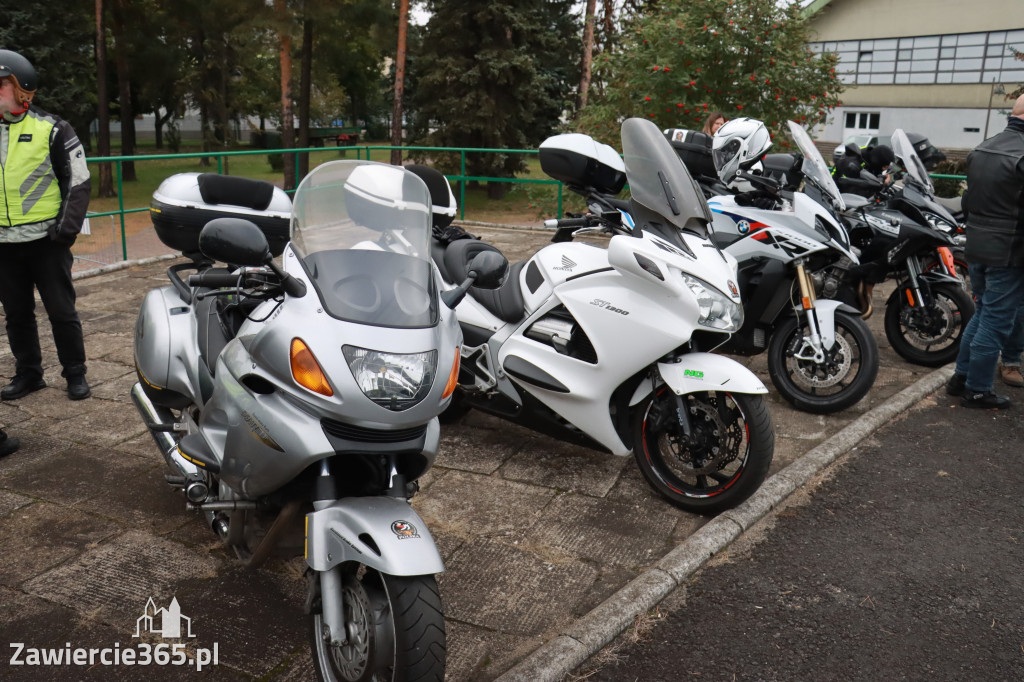 Fotorelacja: Jurajskie zakończenie sezonu motocyklistów w Zawierciu