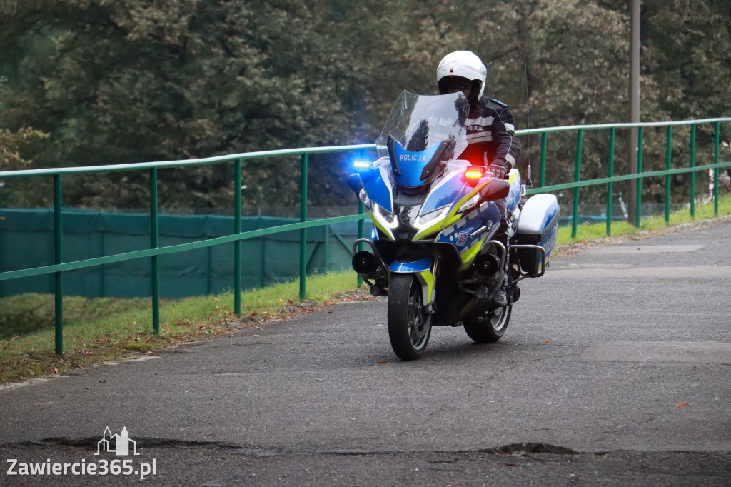 Fotorelacja: Jurajskie zakończenie sezonu motocyklistów w Zawierciu