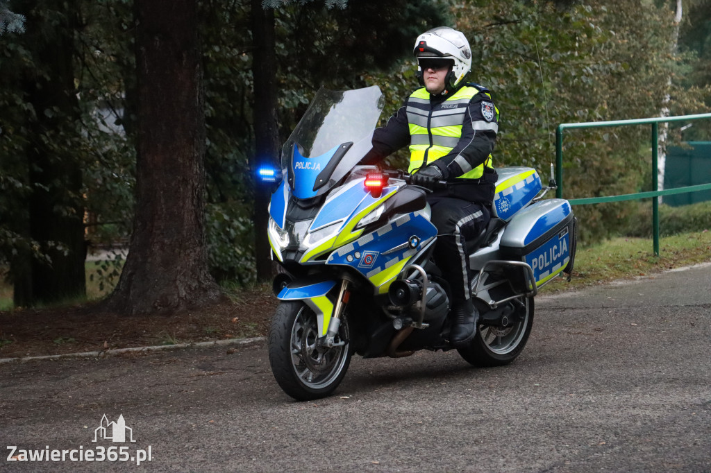 Fotorelacja: Jurajskie zakończenie sezonu motocyklistów w Zawierciu