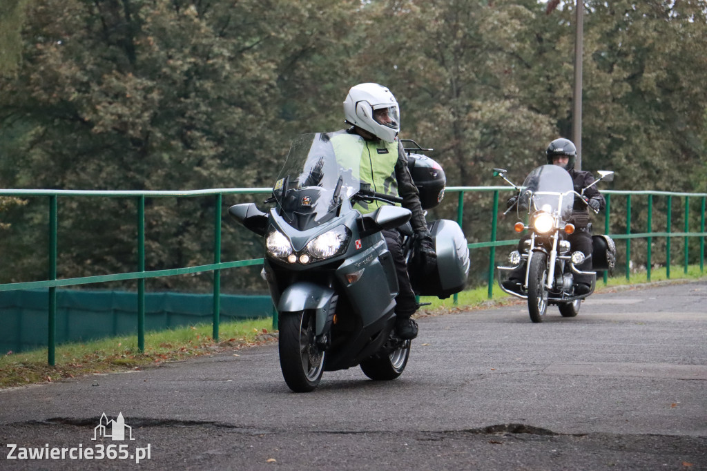 Fotorelacja: Jurajskie zakończenie sezonu motocyklistów w Zawierciu