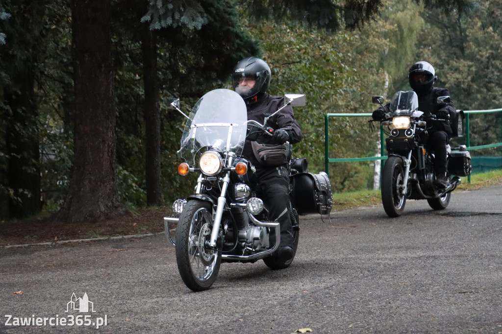 Fotorelacja: Jurajskie zakończenie sezonu motocyklistów w Zawierciu