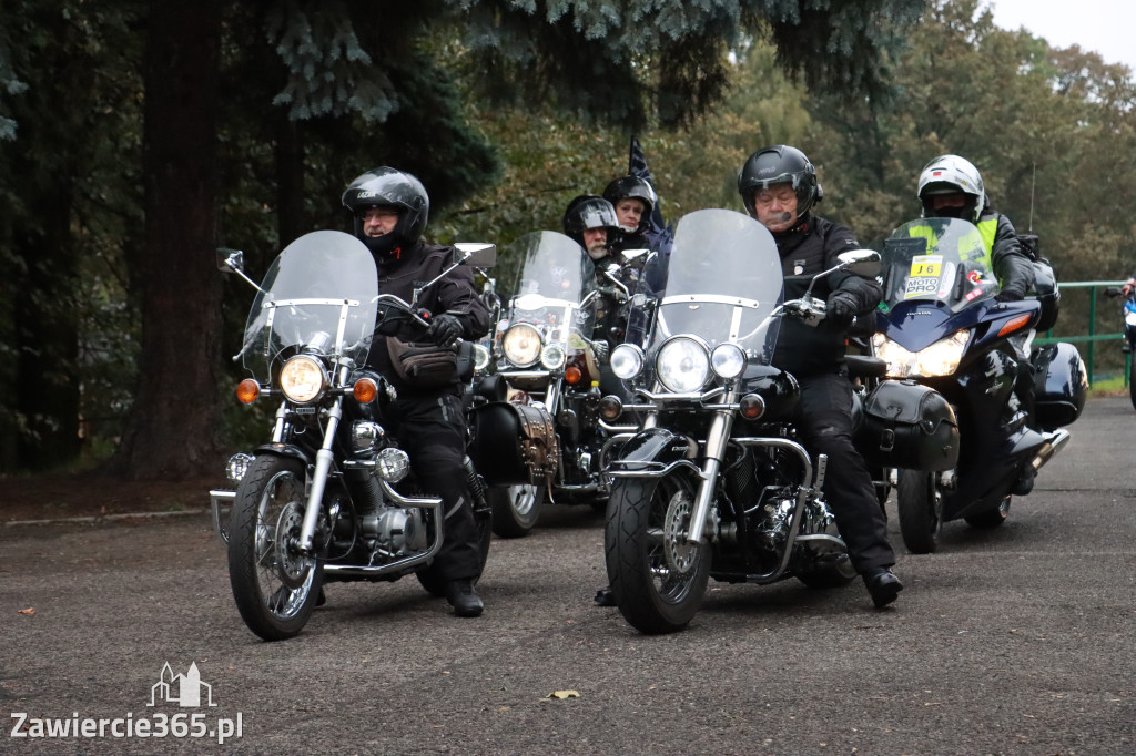 Fotorelacja: Jurajskie zakończenie sezonu motocyklistów w Zawierciu