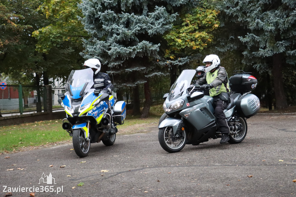 Fotorelacja: Jurajskie zakończenie sezonu motocyklistów w Zawierciu