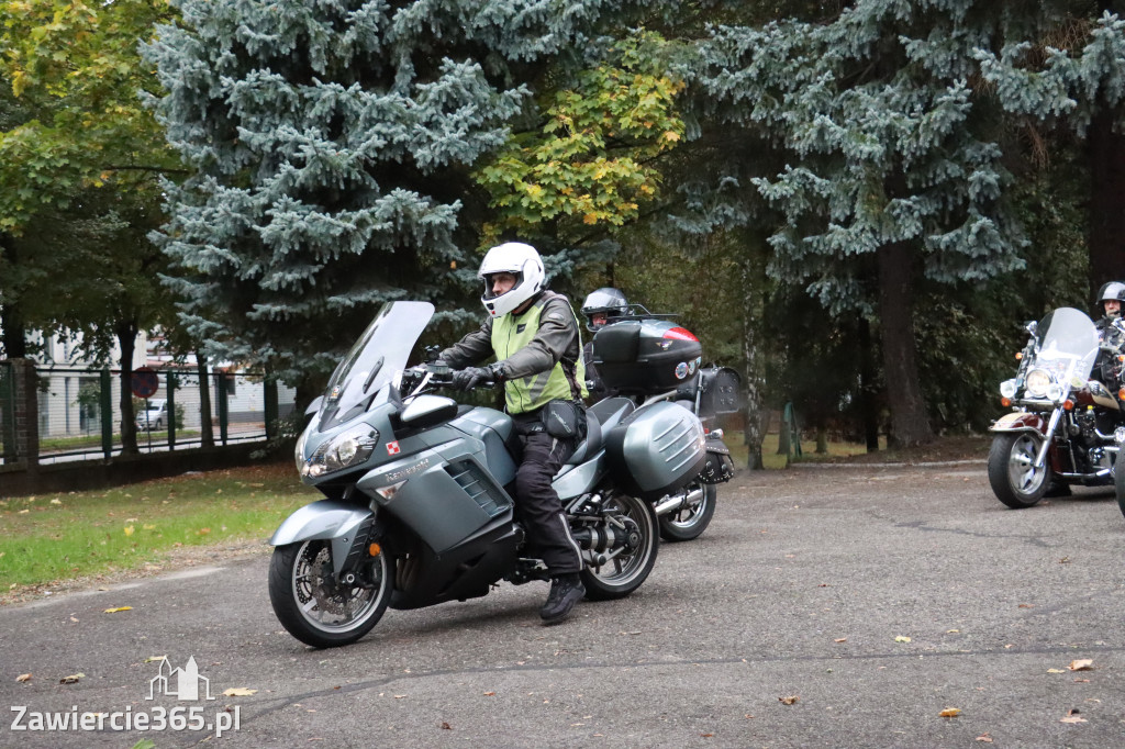 Fotorelacja: Jurajskie zakończenie sezonu motocyklistów w Zawierciu