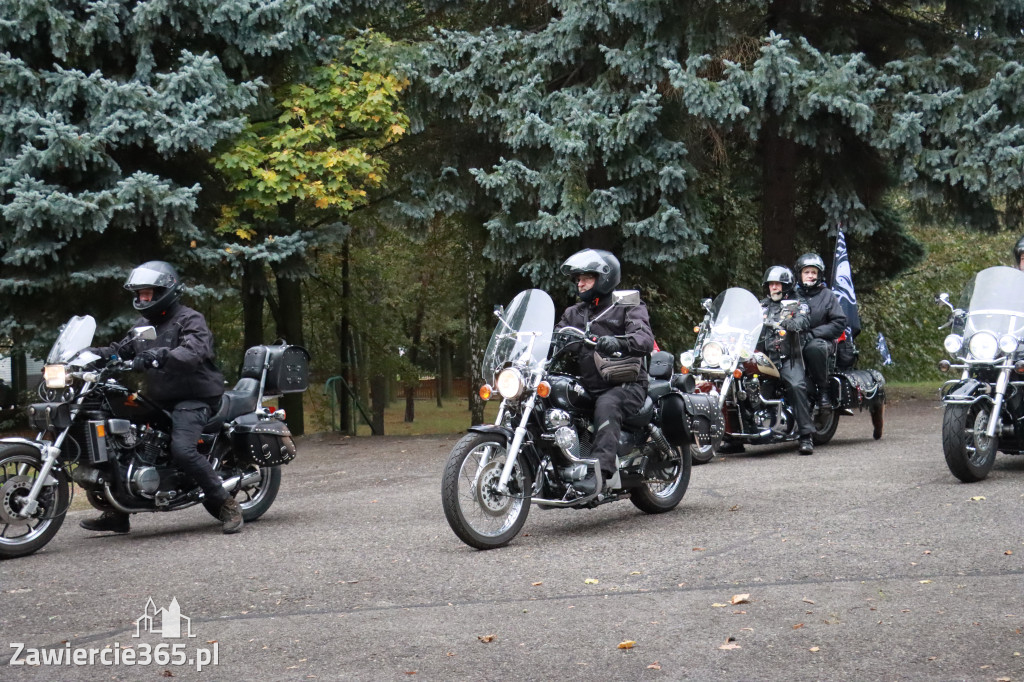 Fotorelacja: Jurajskie zakończenie sezonu motocyklistów w Zawierciu