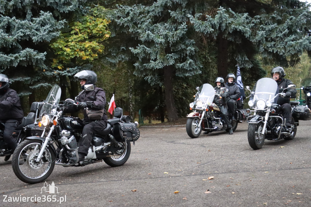 Fotorelacja: Jurajskie zakończenie sezonu motocyklistów w Zawierciu