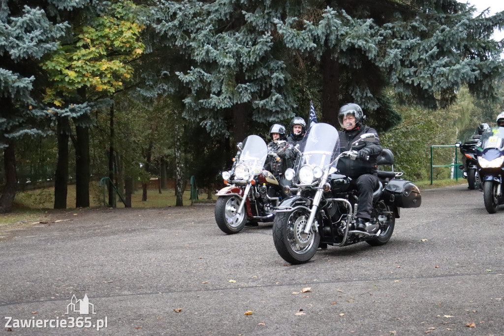 Fotorelacja: Jurajskie zakończenie sezonu motocyklistów w Zawierciu
