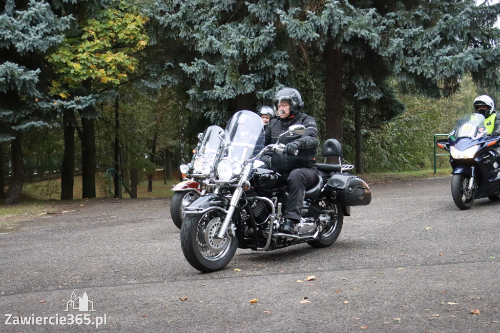 Fotorelacja: Jurajskie zakończenie sezonu motocyklistów w Zawierciu