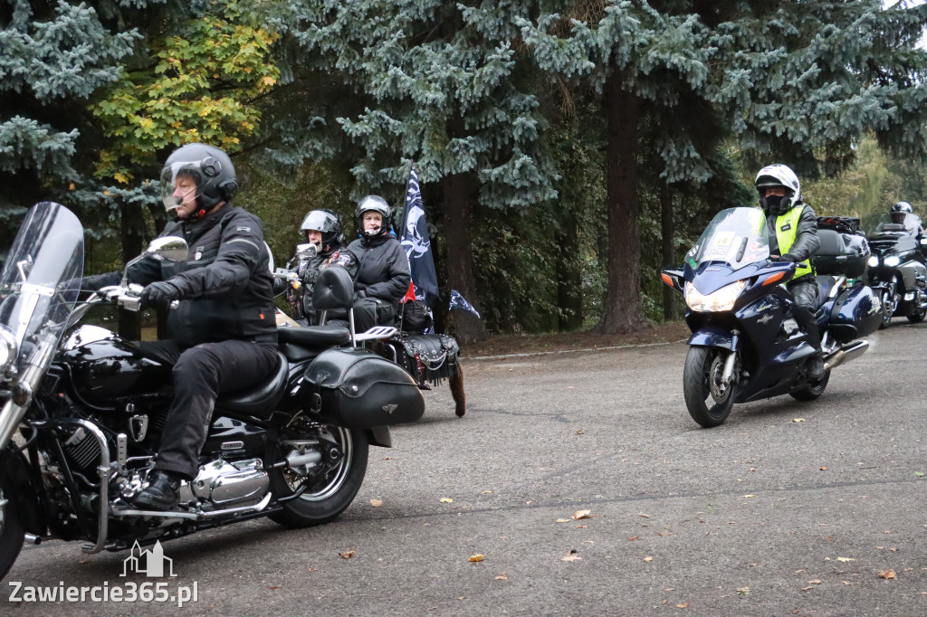 Fotorelacja: Jurajskie zakończenie sezonu motocyklistów w Zawierciu