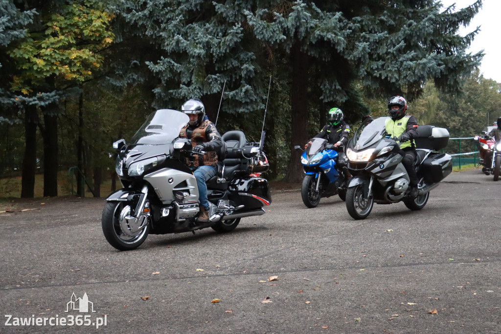 Fotorelacja: Jurajskie zakończenie sezonu motocyklistów w Zawierciu