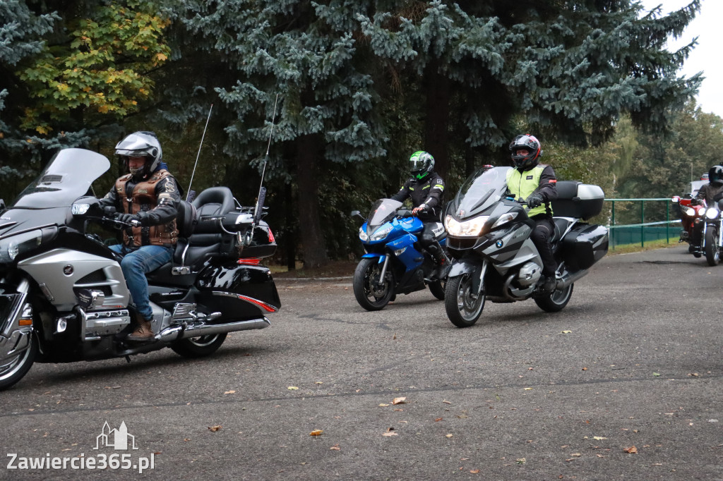 Fotorelacja: Jurajskie zakończenie sezonu motocyklistów w Zawierciu