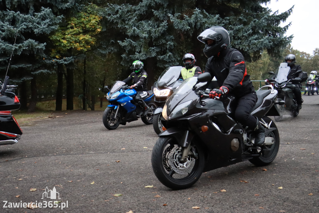 Fotorelacja: Jurajskie zakończenie sezonu motocyklistów w Zawierciu