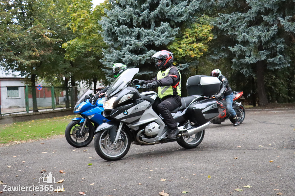 Fotorelacja: Jurajskie zakończenie sezonu motocyklistów w Zawierciu