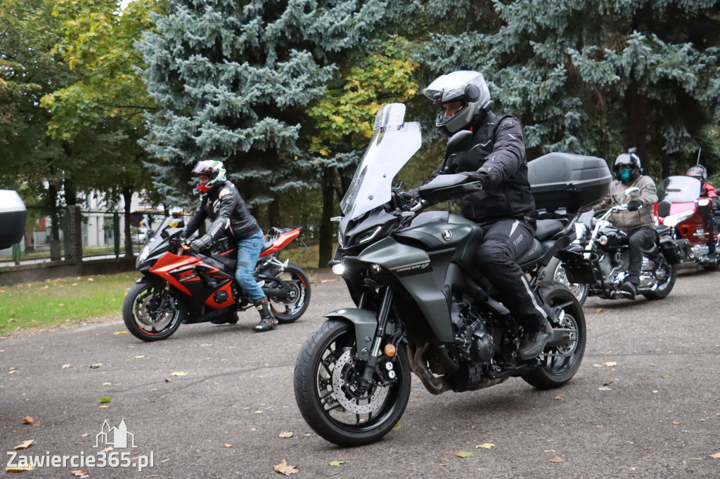 Fotorelacja: Jurajskie zakończenie sezonu motocyklistów w Zawierciu