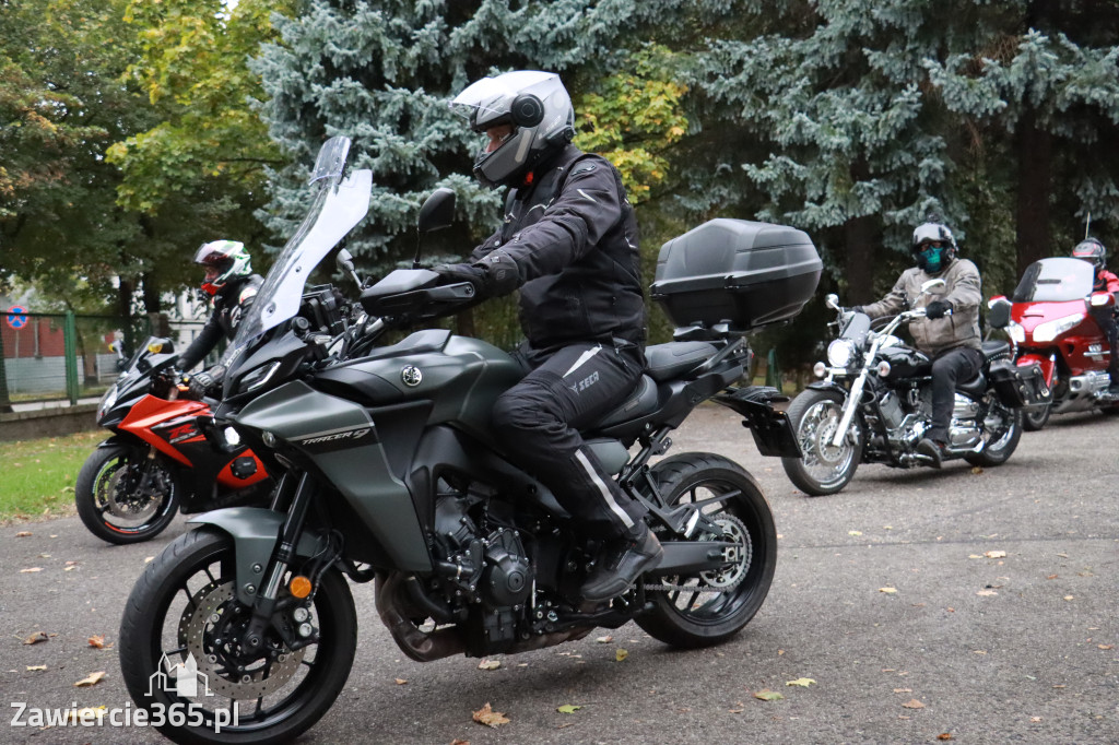 Fotorelacja: Jurajskie zakończenie sezonu motocyklistów w Zawierciu